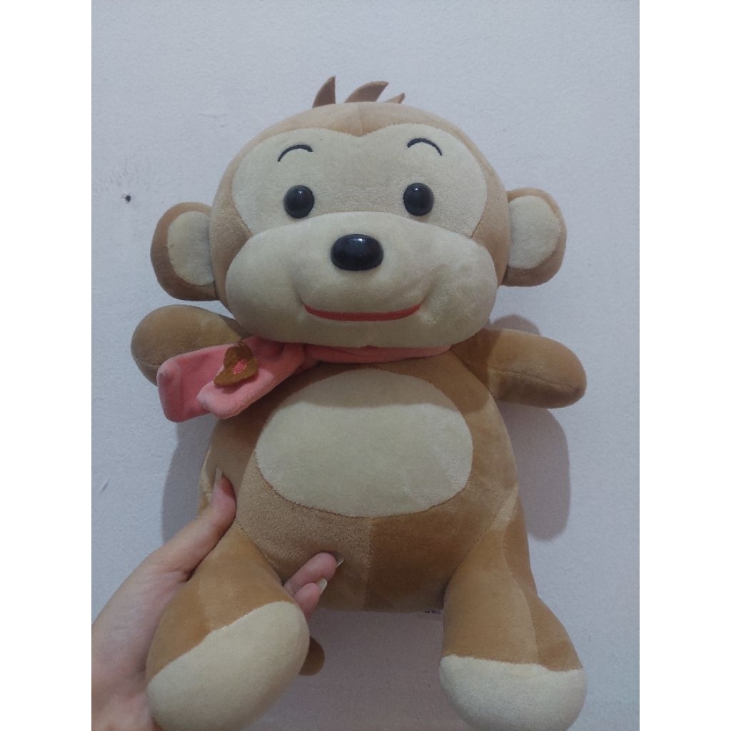 BONEKA MONYET MONKEY COKELAT COKLAT SEULGI PRELOVED LIKE NEW