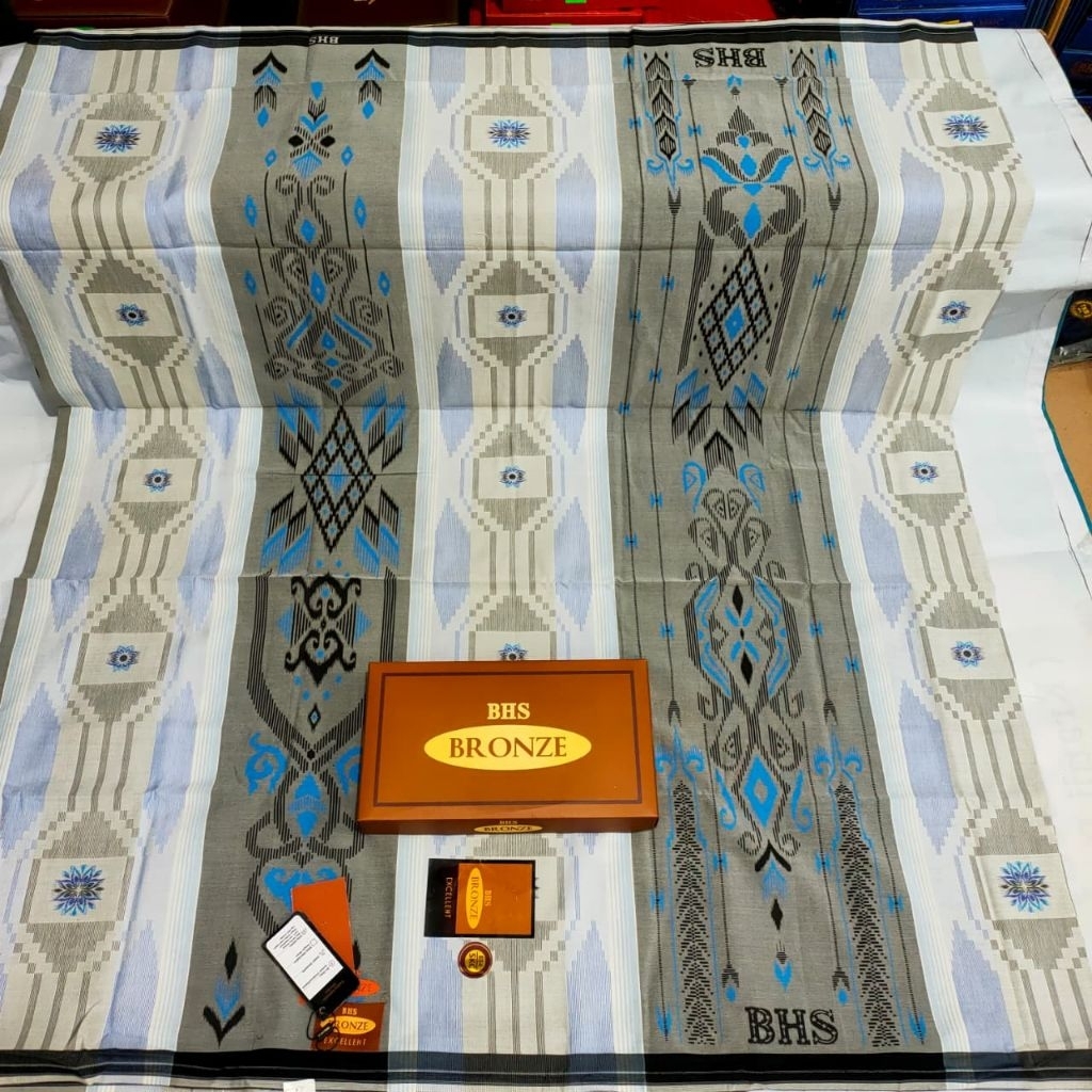 SARUNG BHS SKT EXCELLENT BRONZE SONGKET TIMBUL