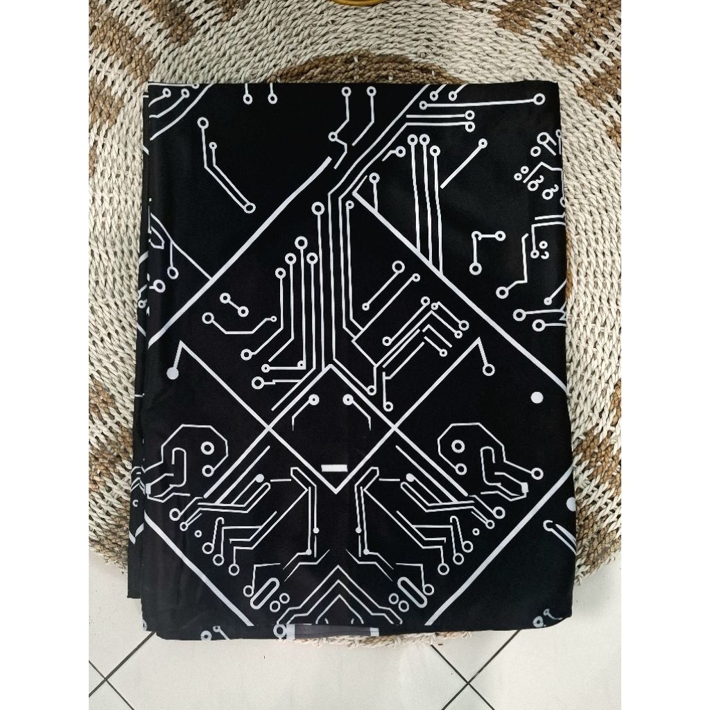 [PREMIUM] Sarung Dewasa SHIFT - Cyber Microchip Edition, Sarung Fullprint