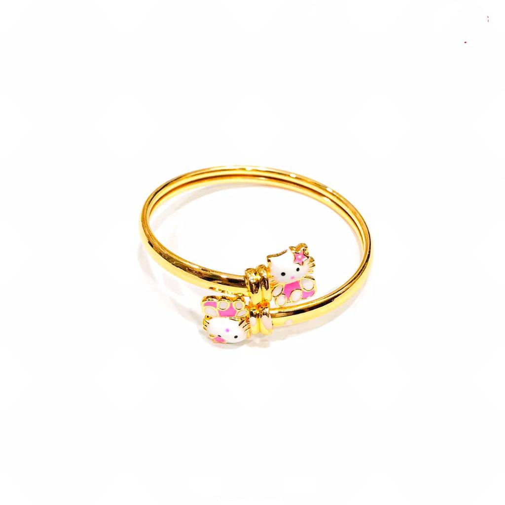 Gelang Anak Xuping Hello Kitty Lucu Lapis Emas – Gelang Anak Perempuan Imut