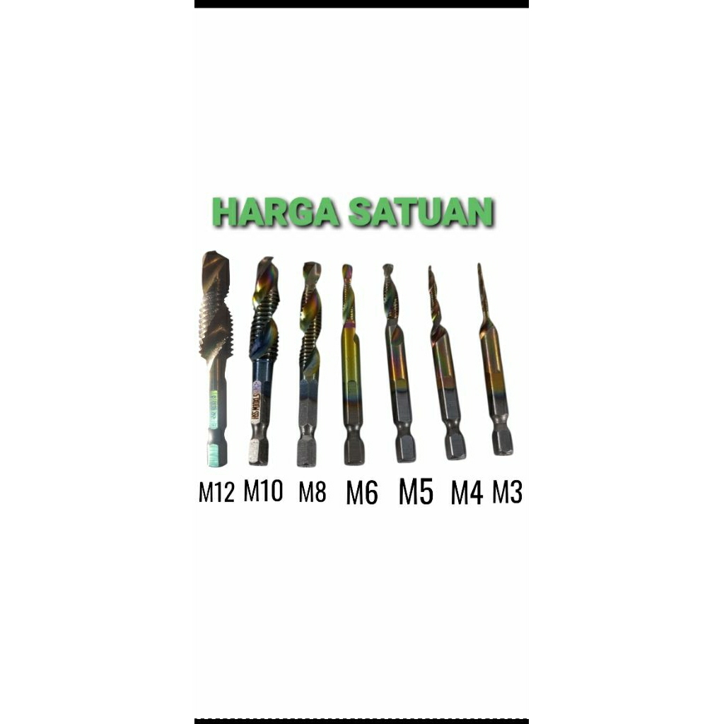 Mata Bor Hex Pembuat Ulir