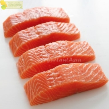 Salmon Steak / Salmon Stik / Ikan Salmon / Salmon Segar / Daging Salmon / Salmon Portion / Salmon Fi