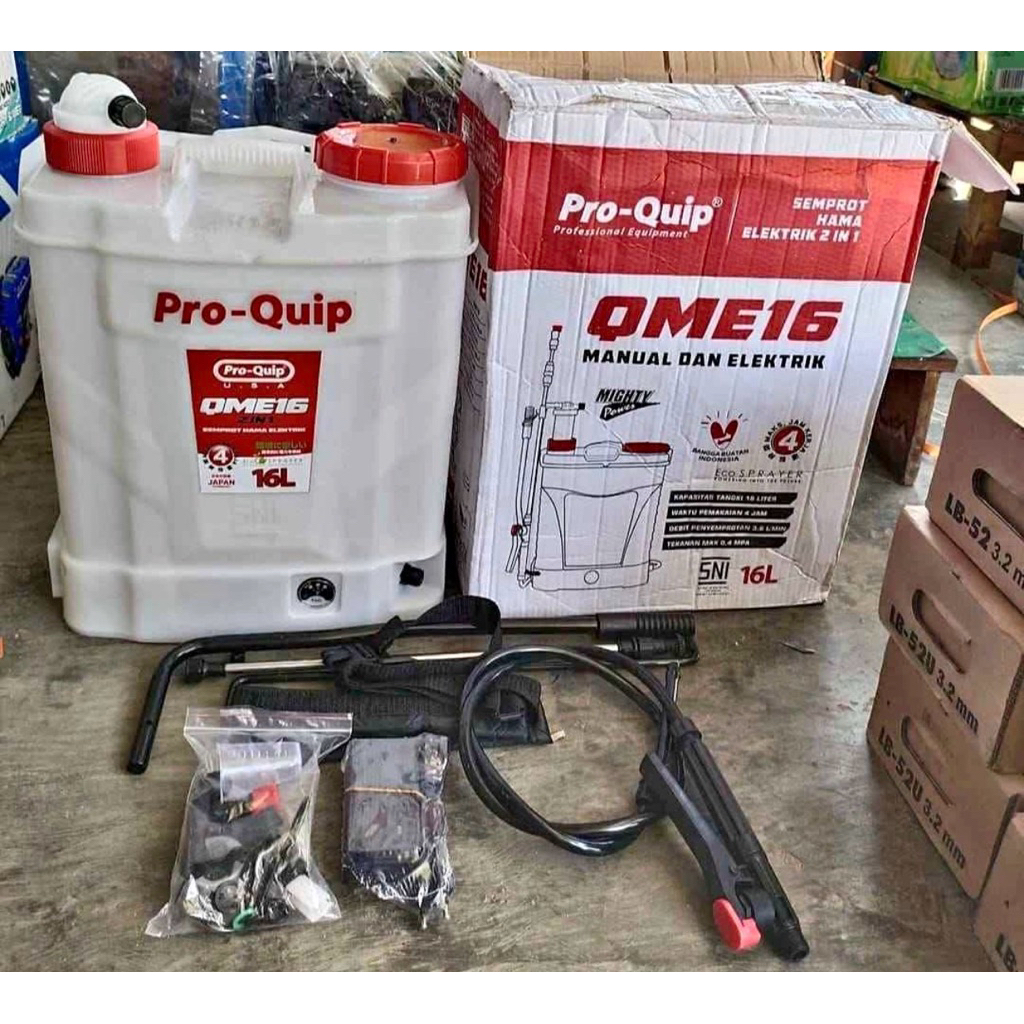 SPRAYER SEMPROTAN HAMA ELEKTRIK MANUAL PRO QUIP