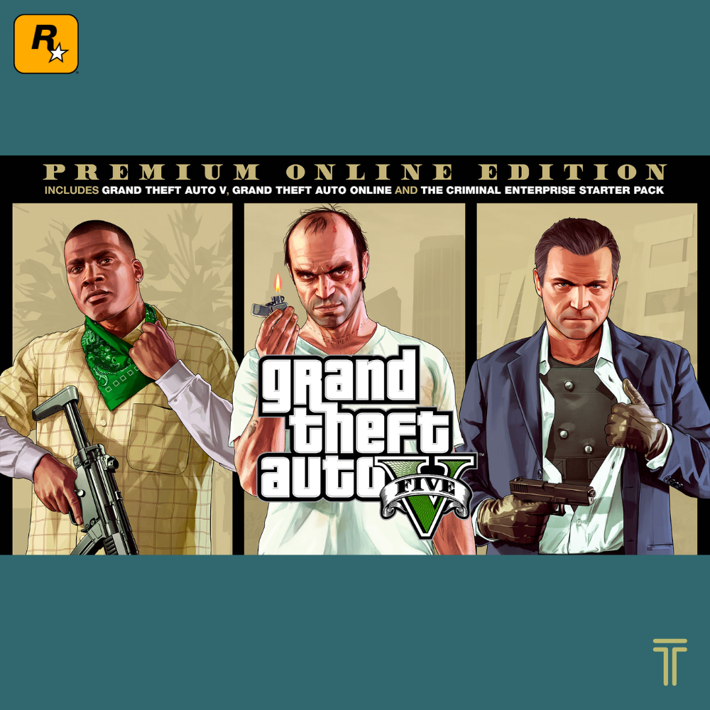 Grand Theft Auto V: Premium Online Edition - Rockstar Games Launcher Key | Original Game PC Game