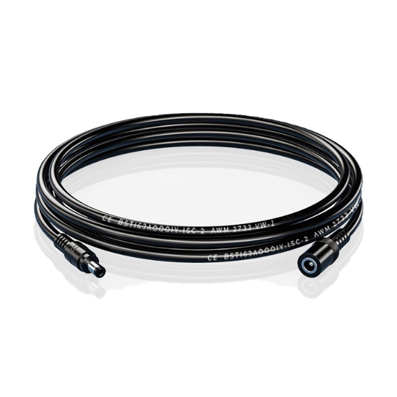 Kabel DC 5.5*2.1mm (pin 2.1) 2*0.75 mm male to female 1 meter 1.5 meter 3 meter 10 meter