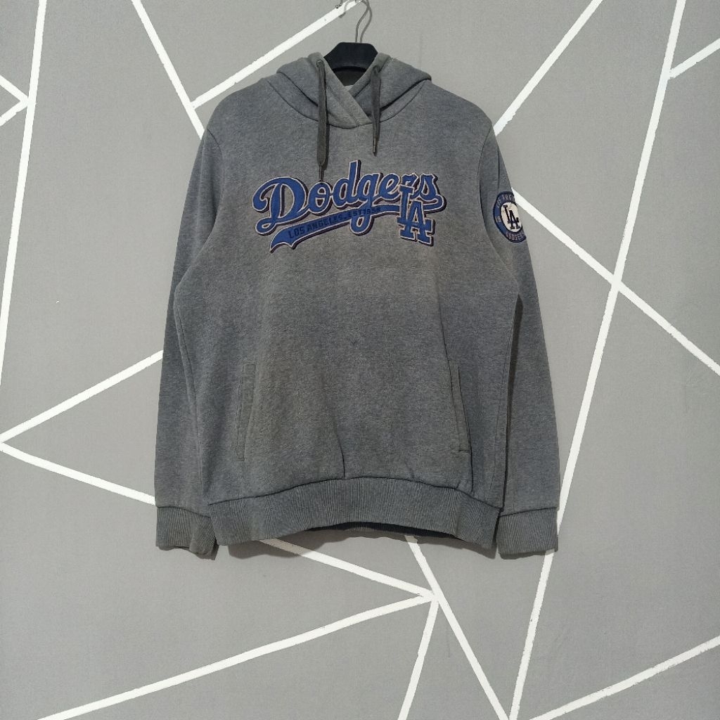 Hoodie MLB DODGERS logo bordir Original