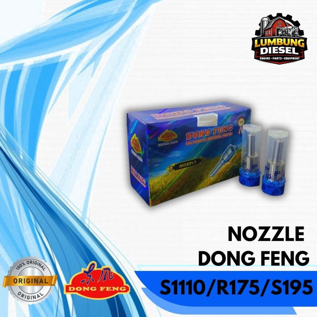 Nozzle Injector Dong Feng S1110 / R175 / S195 Original / Sparepart Dong Feng
