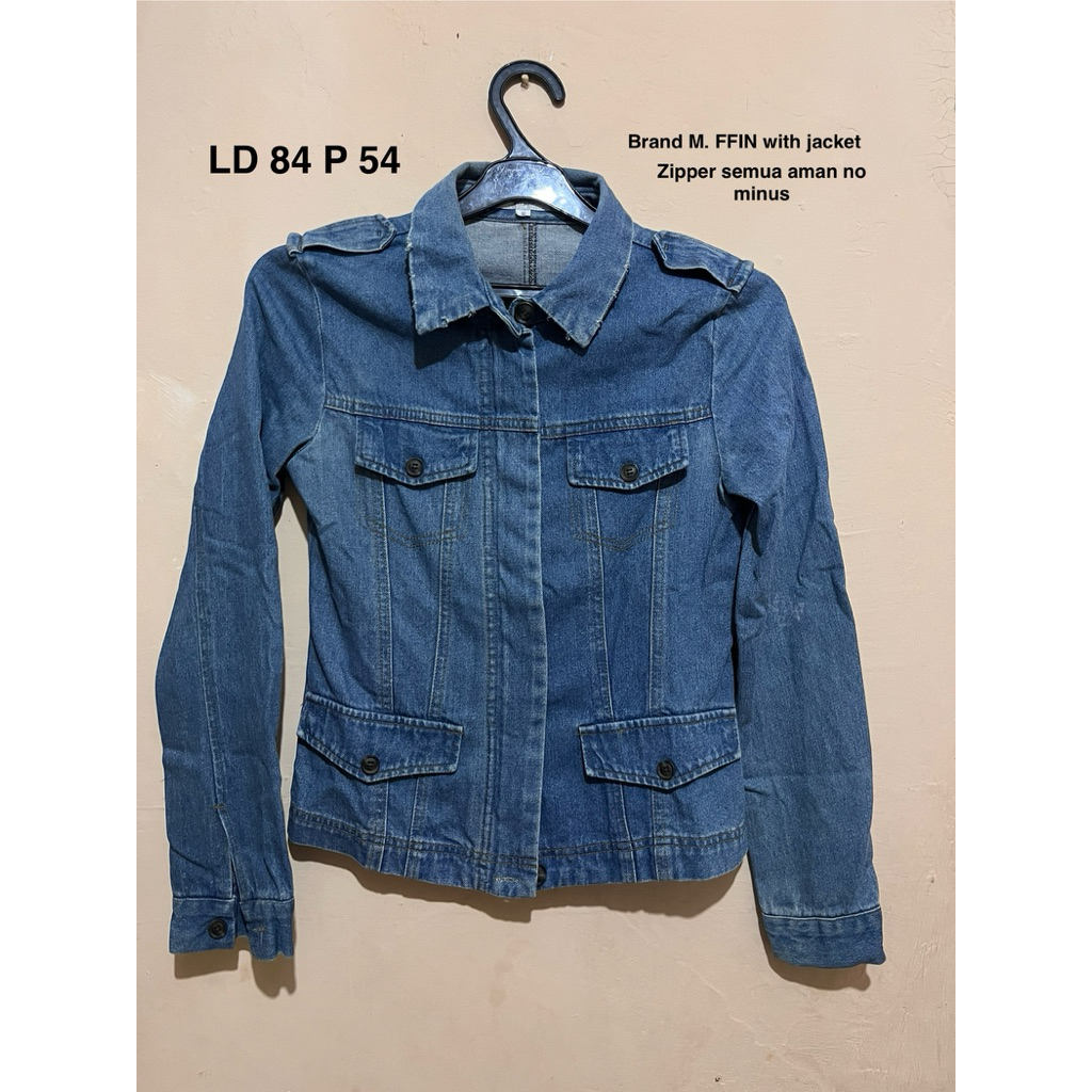 Jacket Denim / Jeans Wanita Preloved