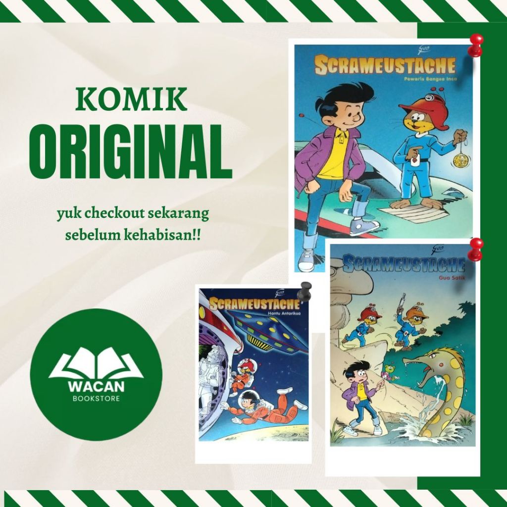 KOMIK SCRAMEUSTACHE SRIKUMIS (FULL COLOR)