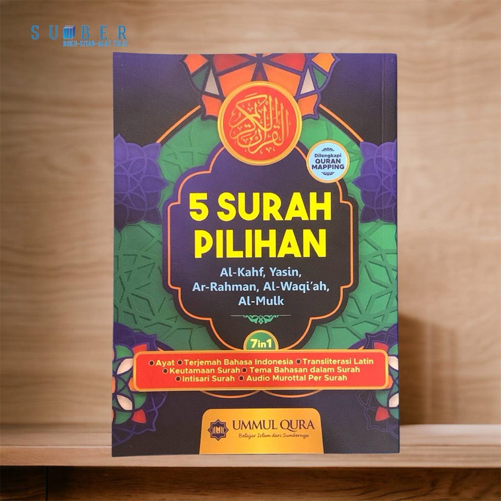 5 Surah Pilihan - Al Kahfi - Yasin - Ar Rahman - Al Waqiah - Al Mulk