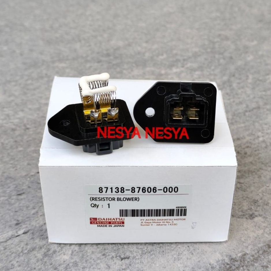 Werstan Werstand Westan Resistor Motor Blower Fan Kipas Angin AC Mobil Depan untuk Daihatsu Hiline F