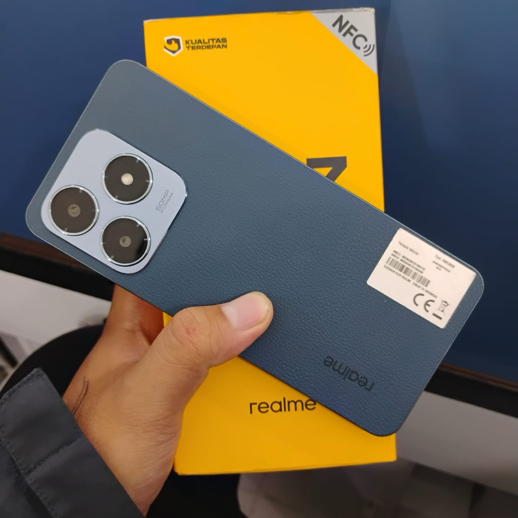 Realme c63 ram 6/128 second fullset original resmi termurah