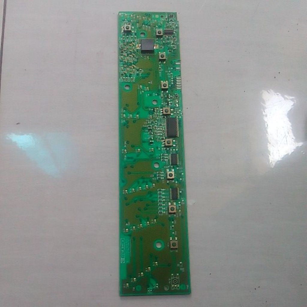 modul display dan tombol mesin cuci front loading ELECTROLUX EW1080F