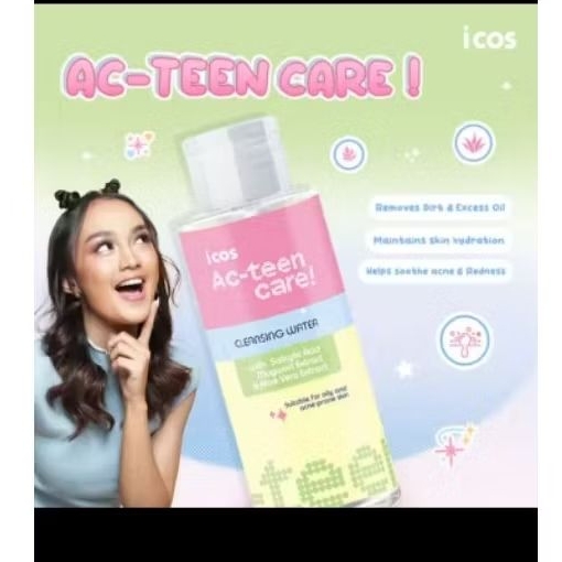 cleansing water icos..pembersih icos