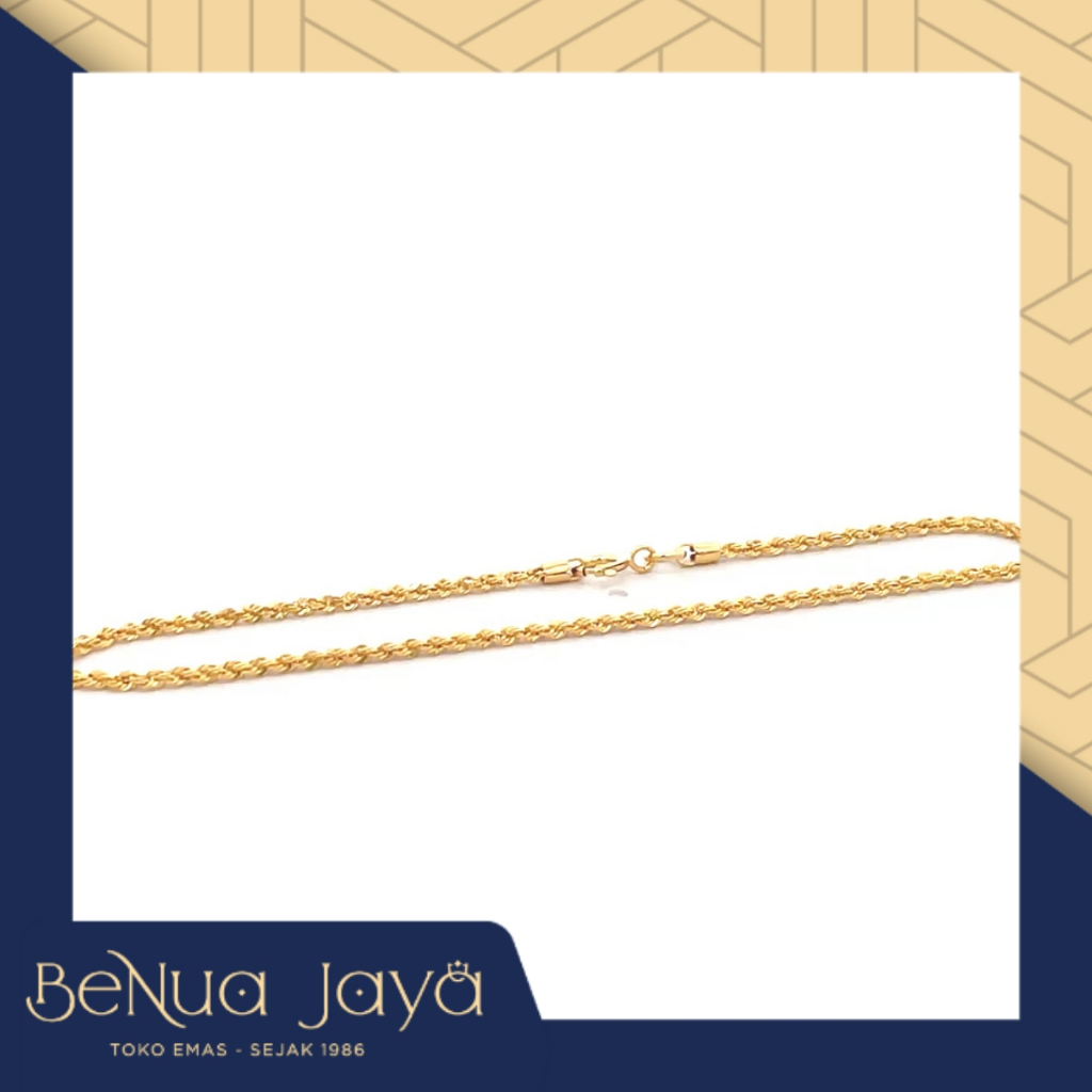 Gelang Rantai Tambang 375/8K - 16 CM