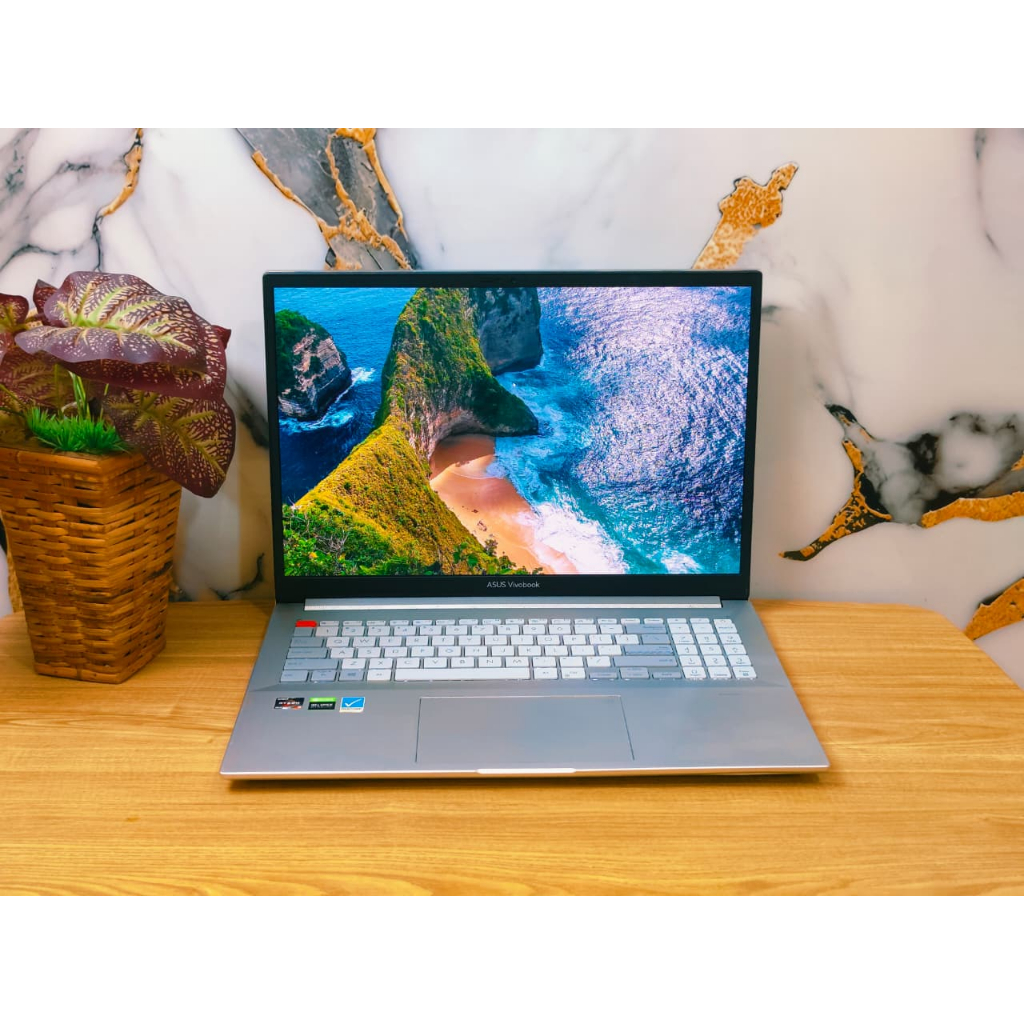 Asus vivobook M7600QE amd ryzen 9 5900HX ram 16gb ssd 1tb nvidia Geforce RTX 3050 Ti 4gb led 15,6 in