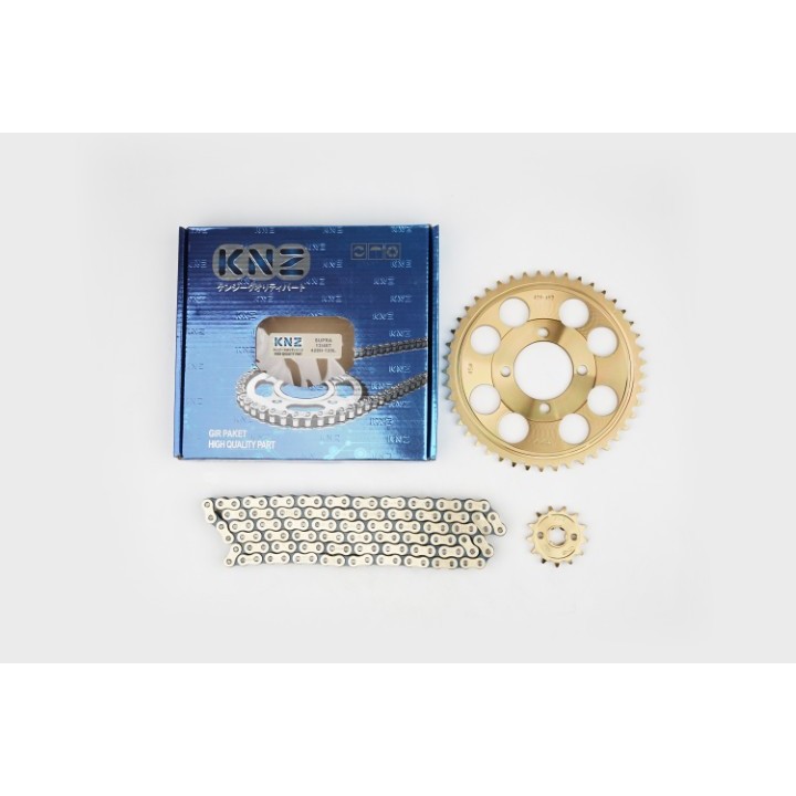 Gear Paket Supra 13-45T/428H-120 KNZ Gearset Gear Set Girset