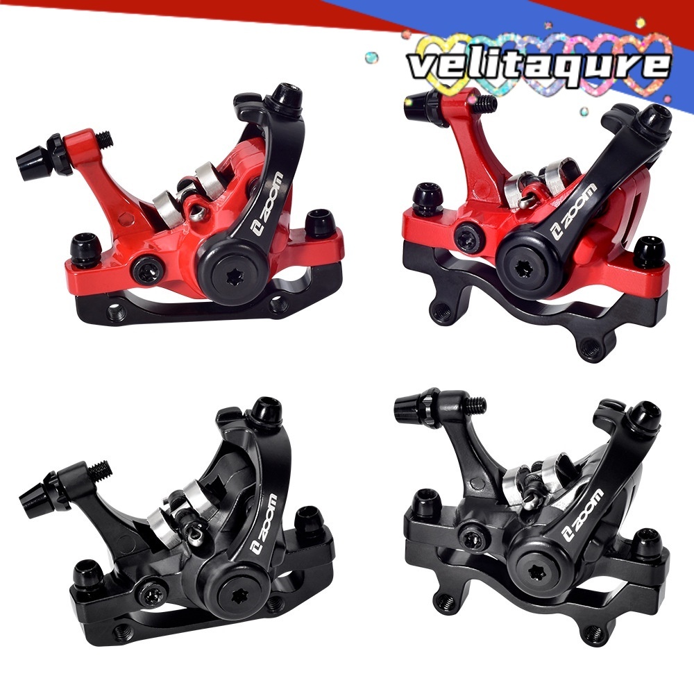Kaliper Rem Sepeda Zoom DB680 Dual Piston Mekanik Dua Dorongan Disc Brake Alternatif TRP Spyre Ori