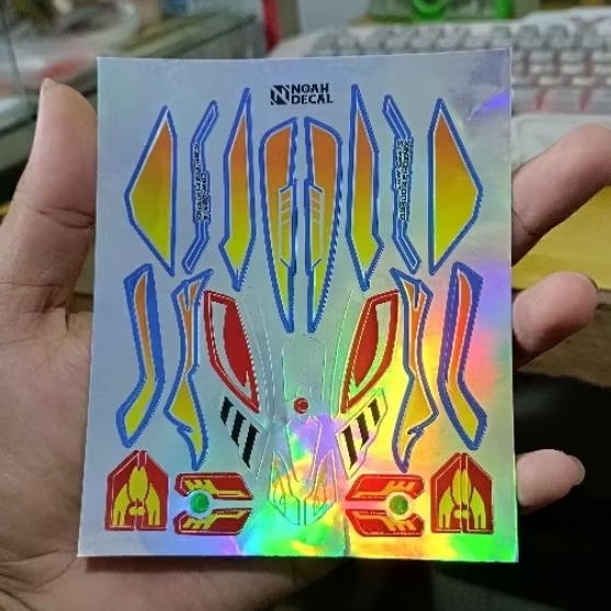 Decal Garuda Phoenix Hologram
