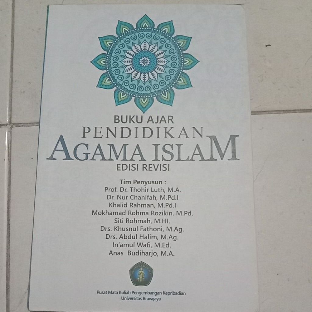 Buku ajar Pendidikan agama islam edisi revisi ub
