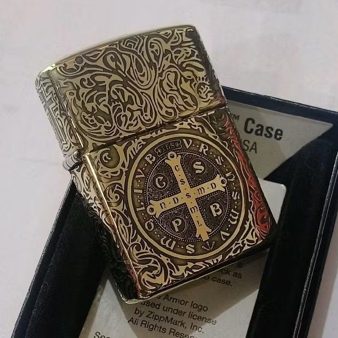 ZIPPO ARMOR CONSTANTINE BENEDICT 5 SIDE ORIGINAL
