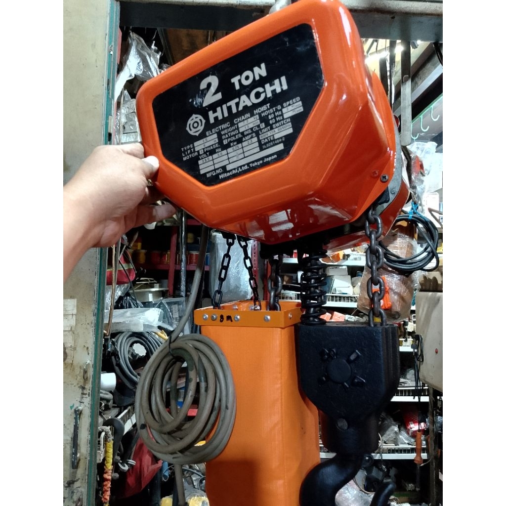 electric hoist chain hitachi 2 ton b 3 k 4 s