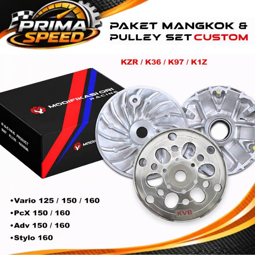 PULLEY PCX 160 RUMAH ROLLER VARIO 160 - ADV 160 Custom Racing ORI - PCX 160 UPGRADE KIRIAN CVT PCX 1
