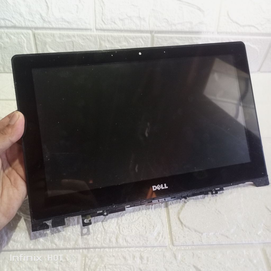 Casing frame layar touchscreen minus dell inspiron 11 3138 series dell 3000 ori non mulus