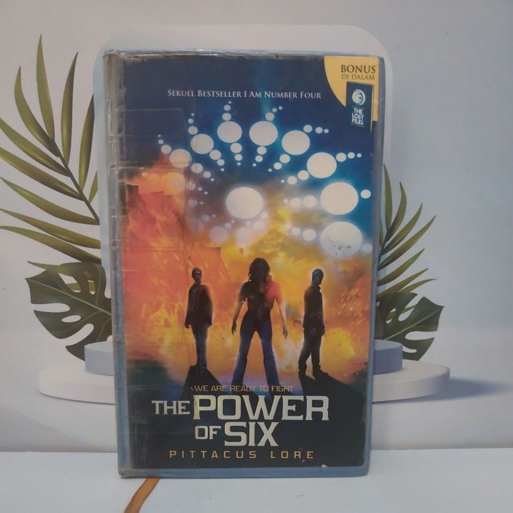 Novel Fantasi The power of six by Pittacus Lore Original Preloved