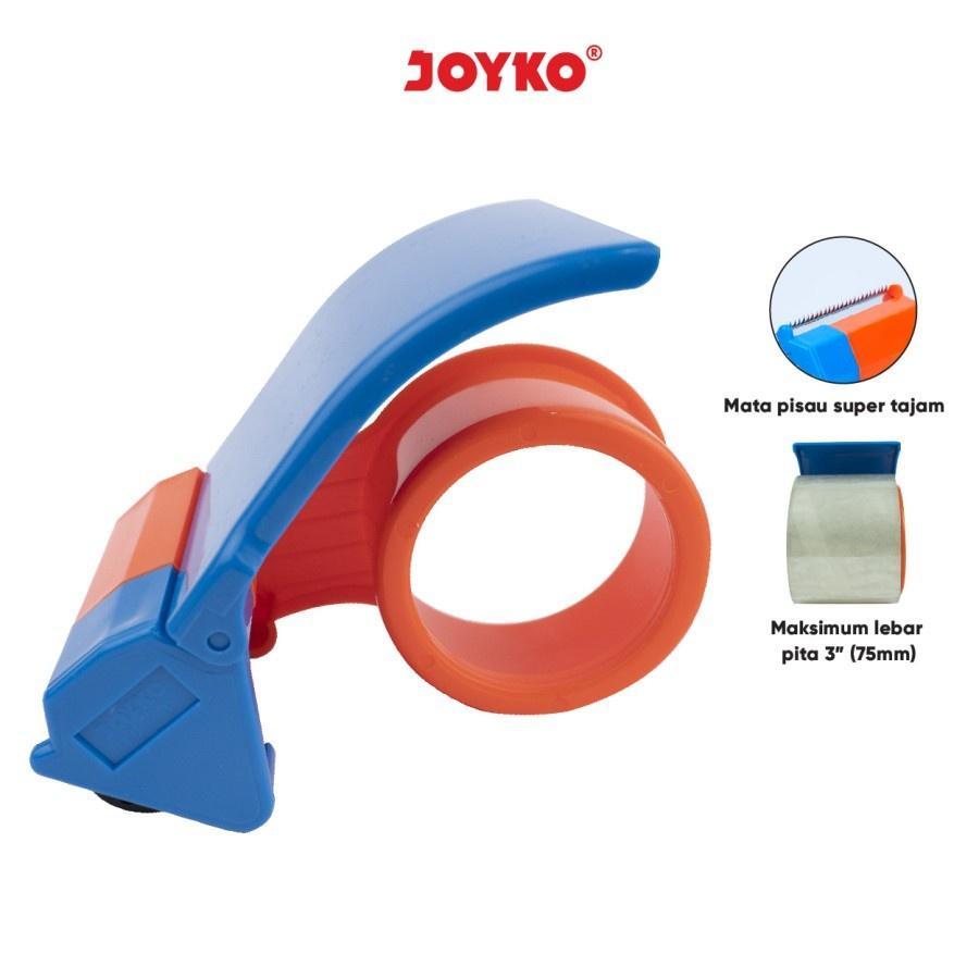 Pemotong Tape / Dispenser Lakban 3" / Tape Cutter Joyko 3" TD-3 Happy Stationery