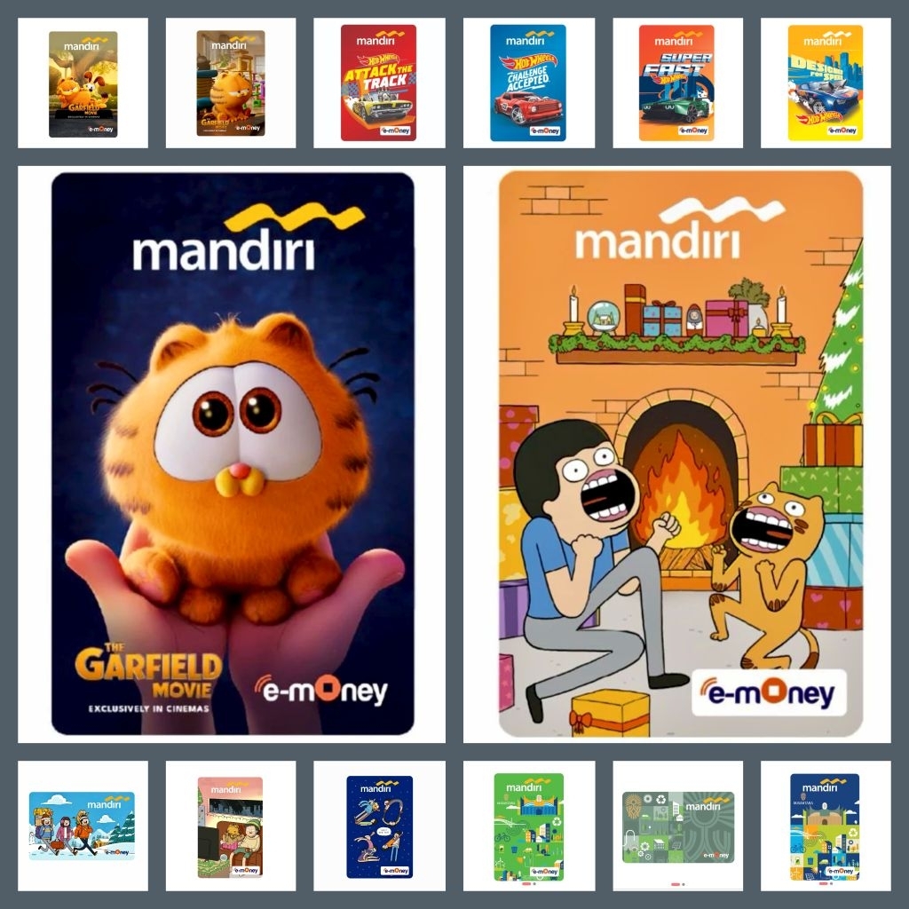 Jual Kartu e-Money Mandiri Limited Edition Original Officially Mandiri e-Money BEST SELLER