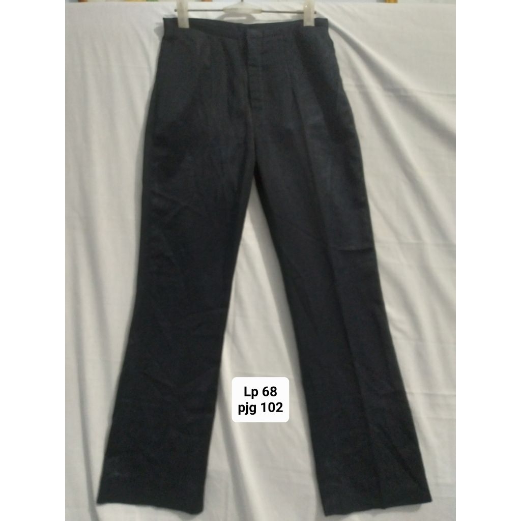 Preloved Celana Bahan Model Cut Bray / Kulot / Baggy
