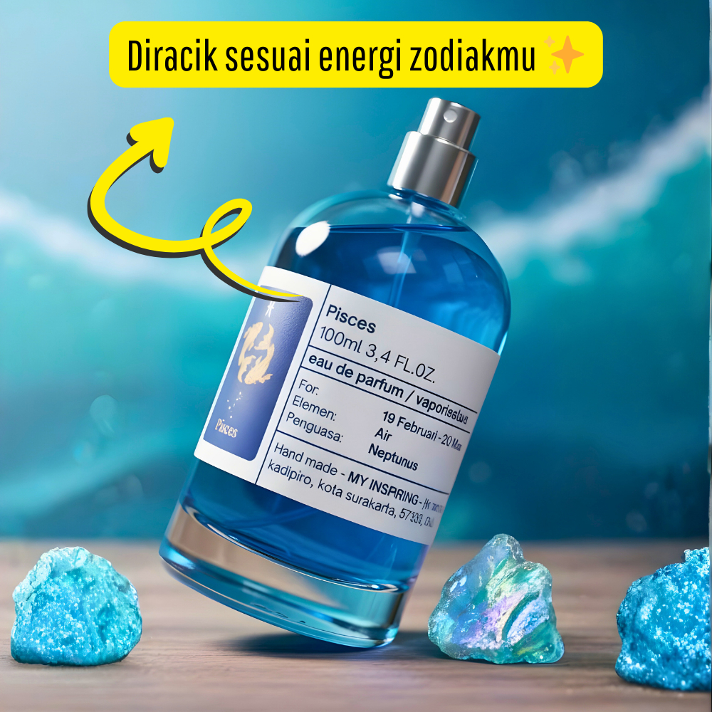 Perfume Sesuai Zodiak | Formula khusus | Parfume Pisces | parfum Unisex | MY INSPIRING | Parfum Zodi