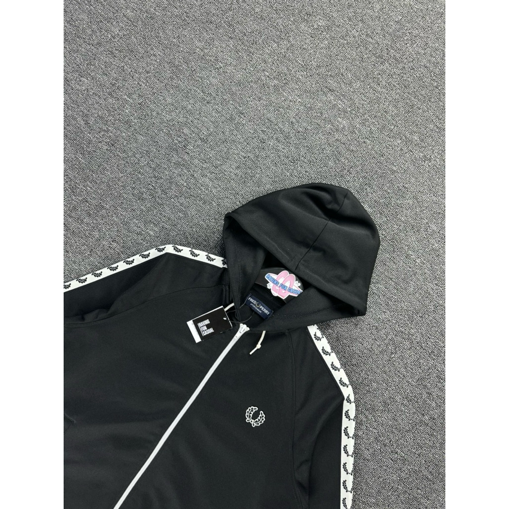 Zip Hoodie Fred perry taped black original's