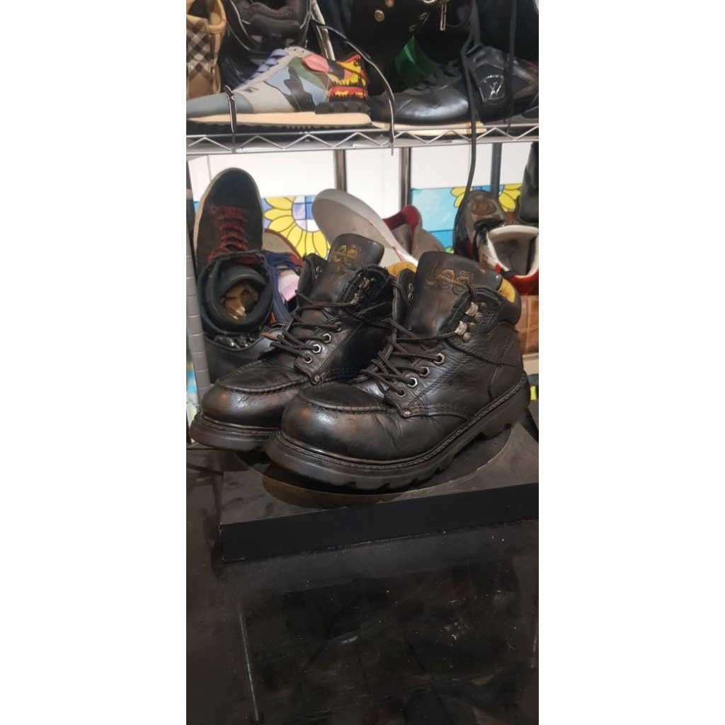 Lee American boot moctoe size 43 kulit badak
