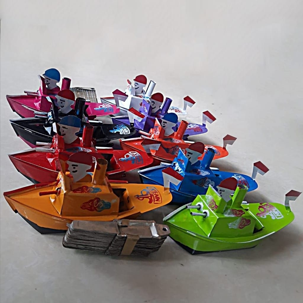 20pcs(1kodi) Perahu Kapal otok-otok Mainan Grosir