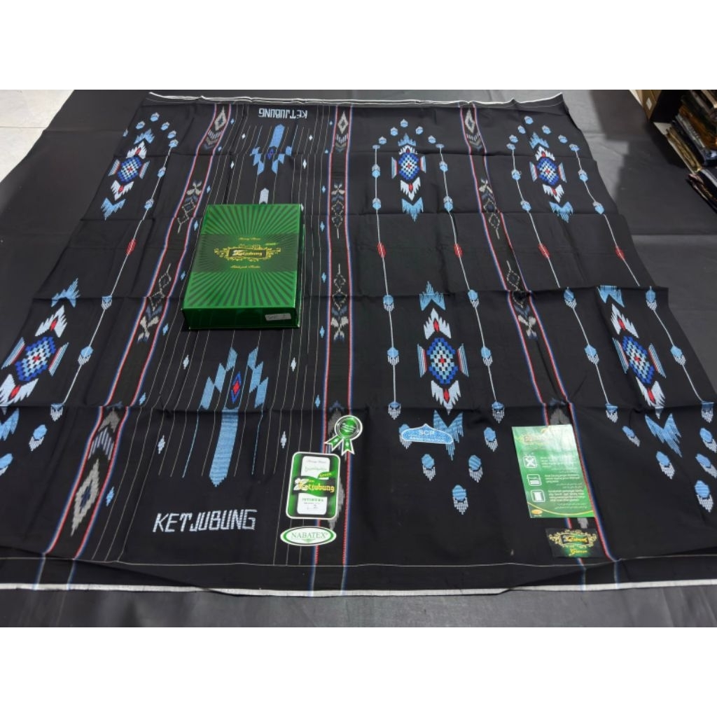 Sarung KETJUBUNG Green Mercerized Type SCP