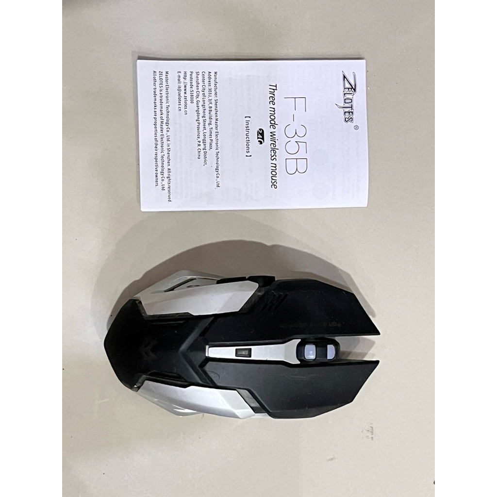 [SECOND] ZELOTES Wireless Mouse F-35B