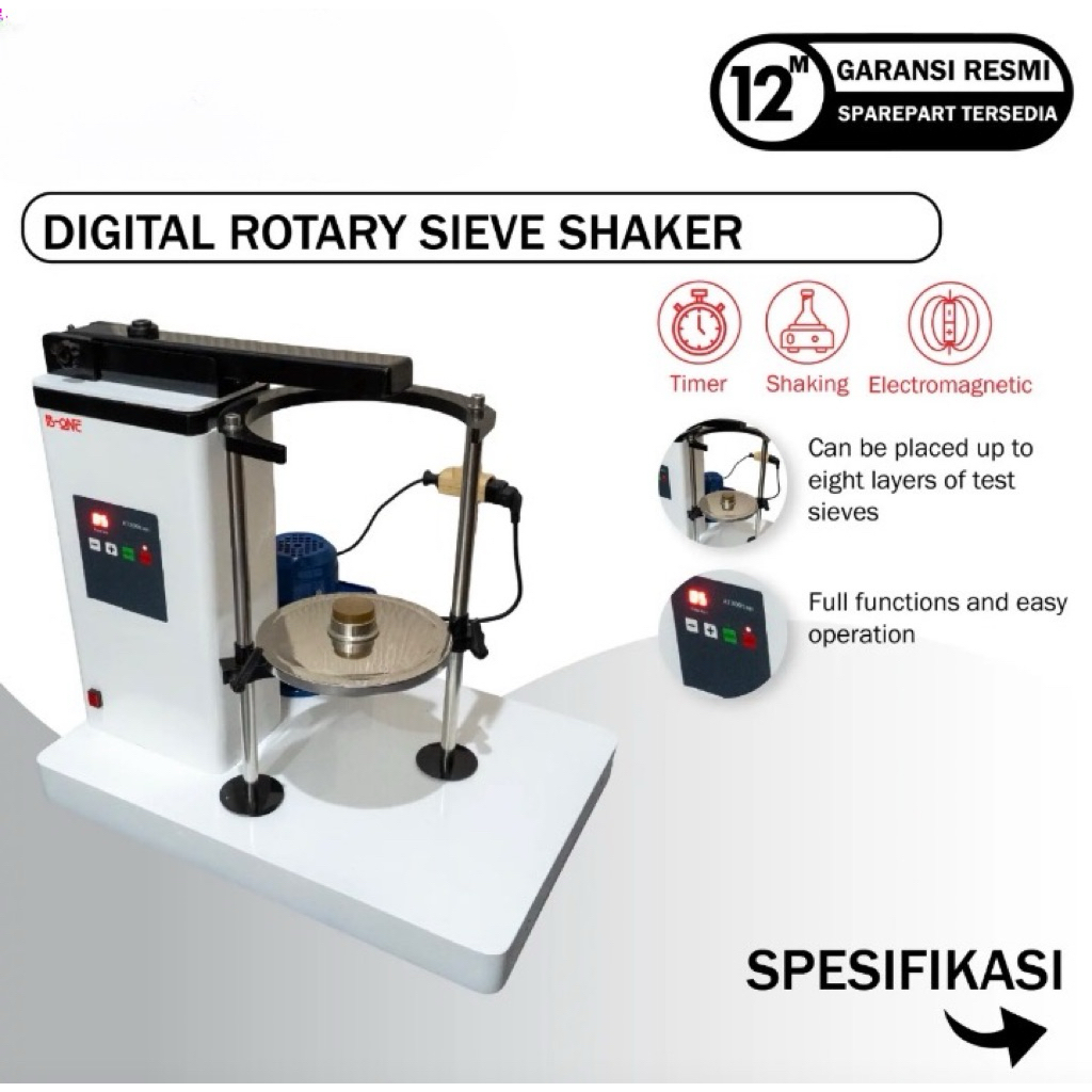 Digital Rotary Sieve Shaker