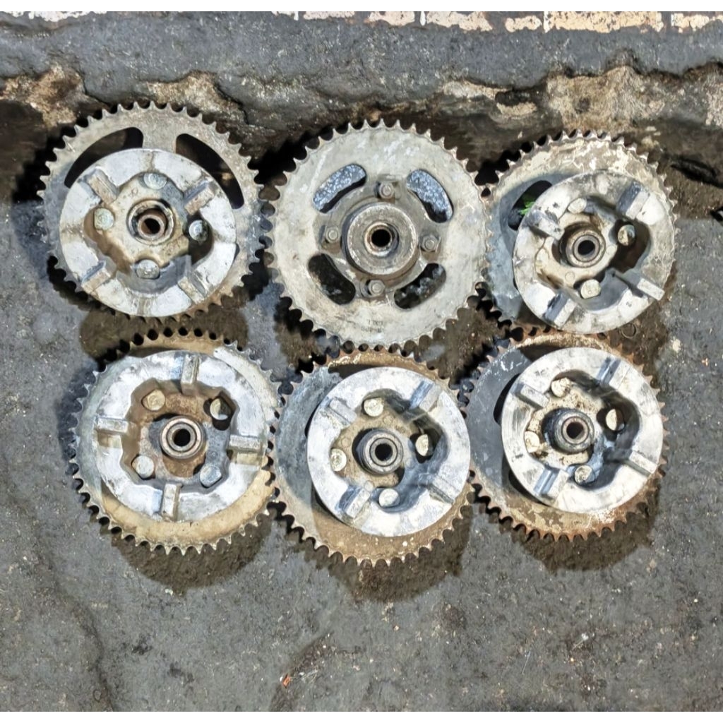 nap gear dudukan gir Suzuki Thunder 125 ori copotan motor