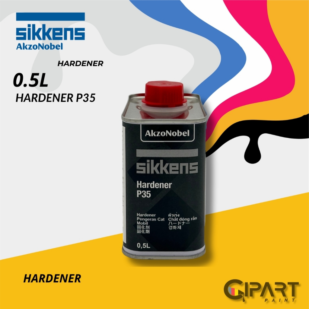 Sikkens Hardener P25 P35 - Penguat Clear Coat Cat Pernis AkzoNobel