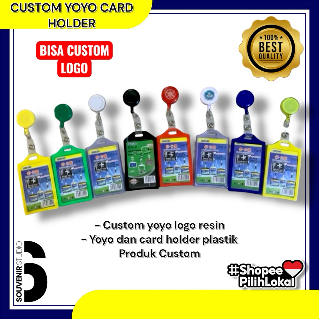 CUSTOM YOYO LOGO CARD HOLDER
