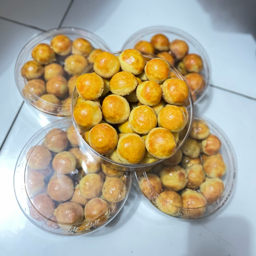 Nastar Homemade Premium 1/4 Kg & 1/2 Kg | Lembut Lumer Isi Nanas Melimpah