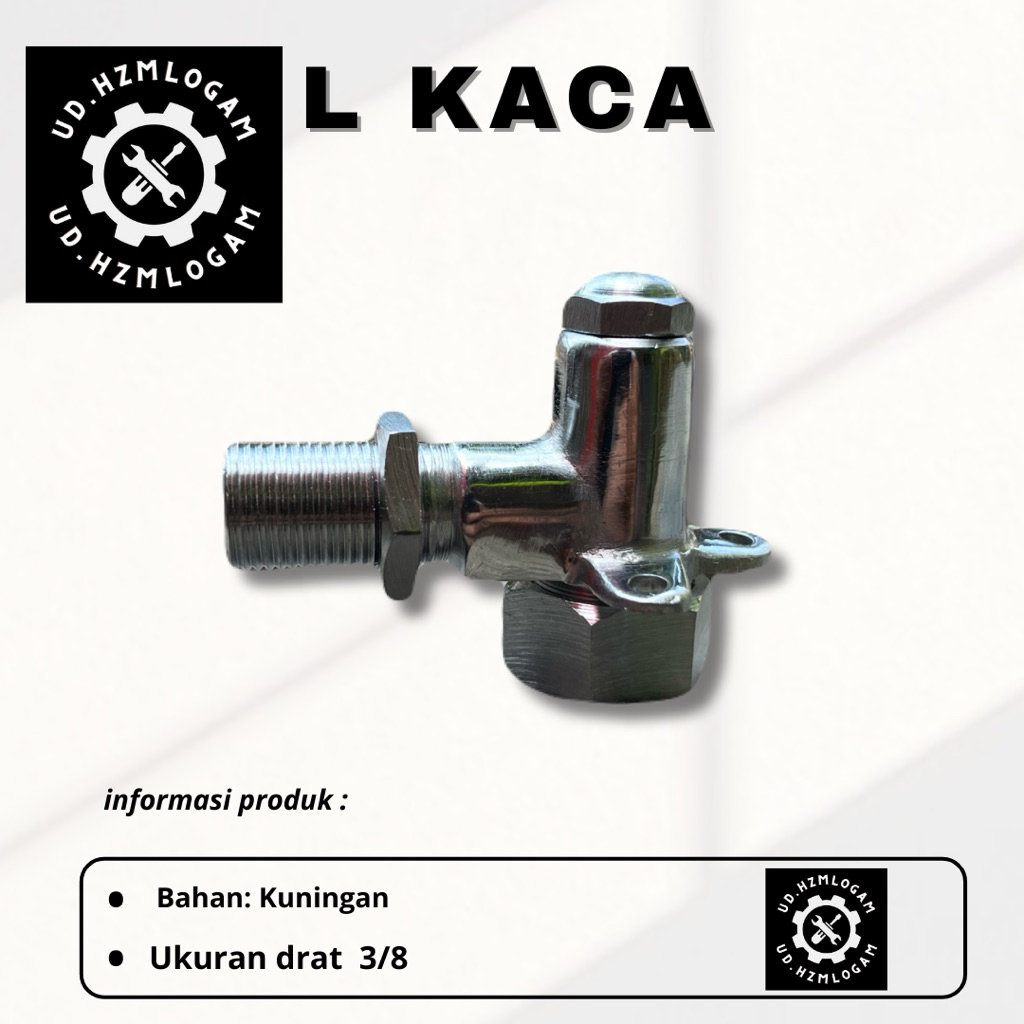 L kaca kran kaca boiler setrika uap