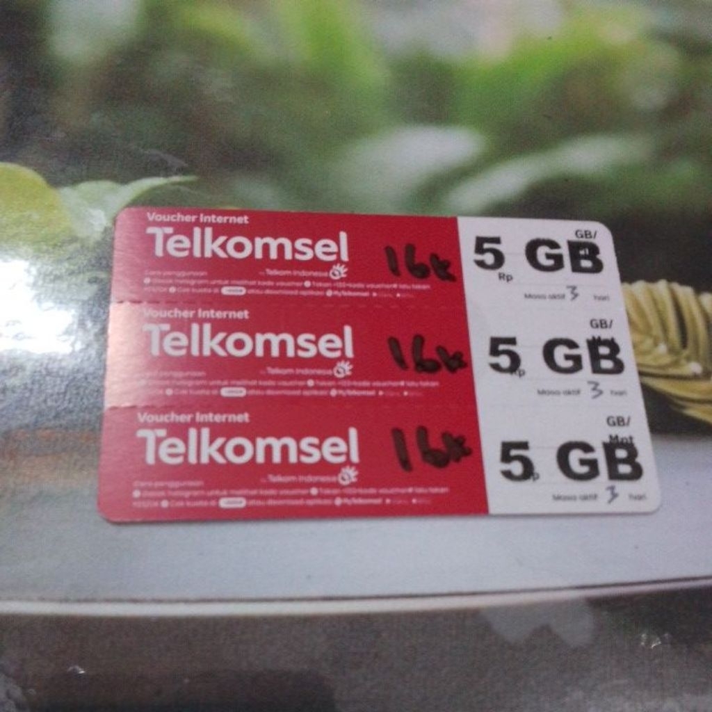 Voucher Internet Paket Data Telkomsel 5GB 3 Hari Sumbagsel