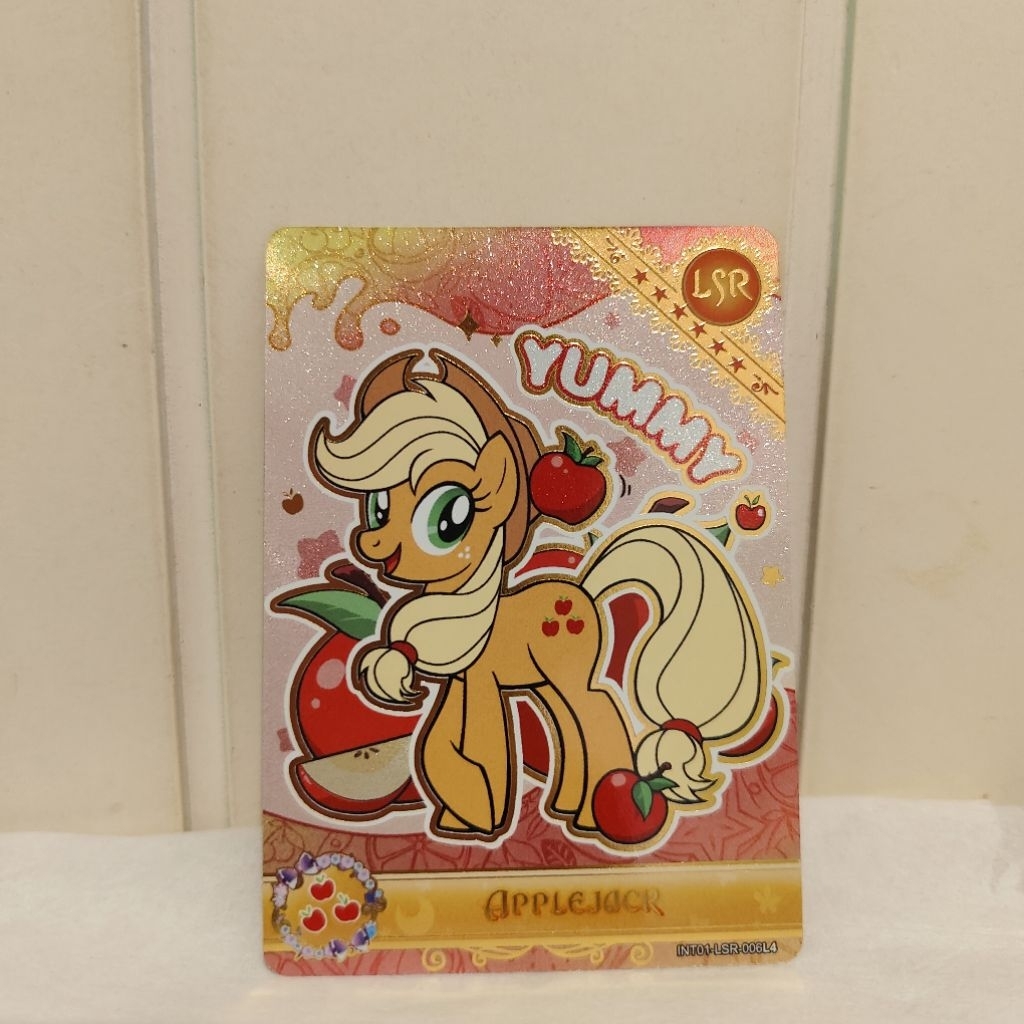 APPLEJACK LSR MLP CARD KAYOU