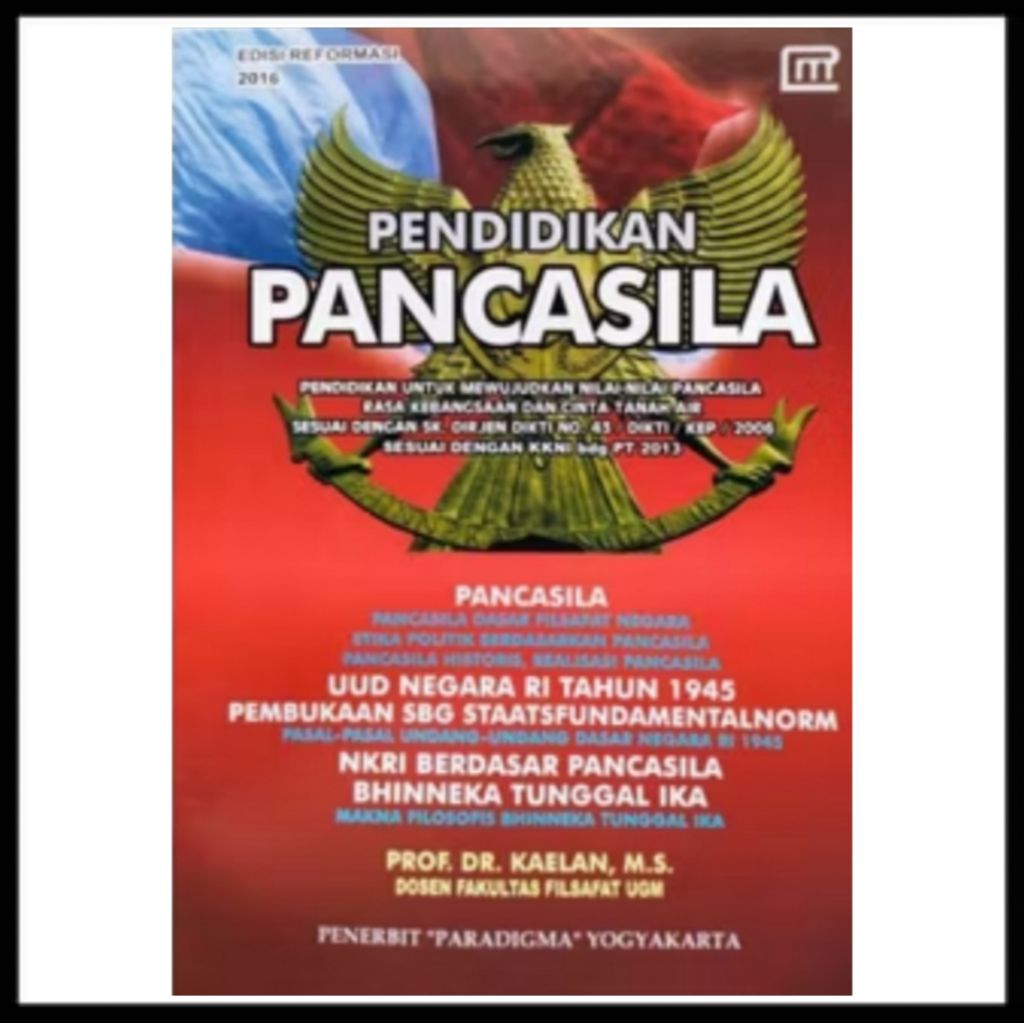 Buku Pendidikan Pancasila - Kaelan