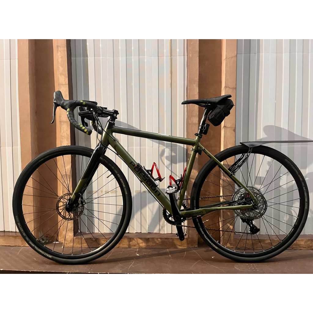 Polygon Bend RV Rival gravel touring sepeda sram rival