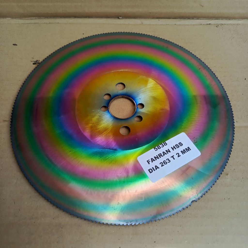 A005 Circle Saw HSS / Gergaji HSS / Bahan Taji Ayam / Bahan Pisau Premium