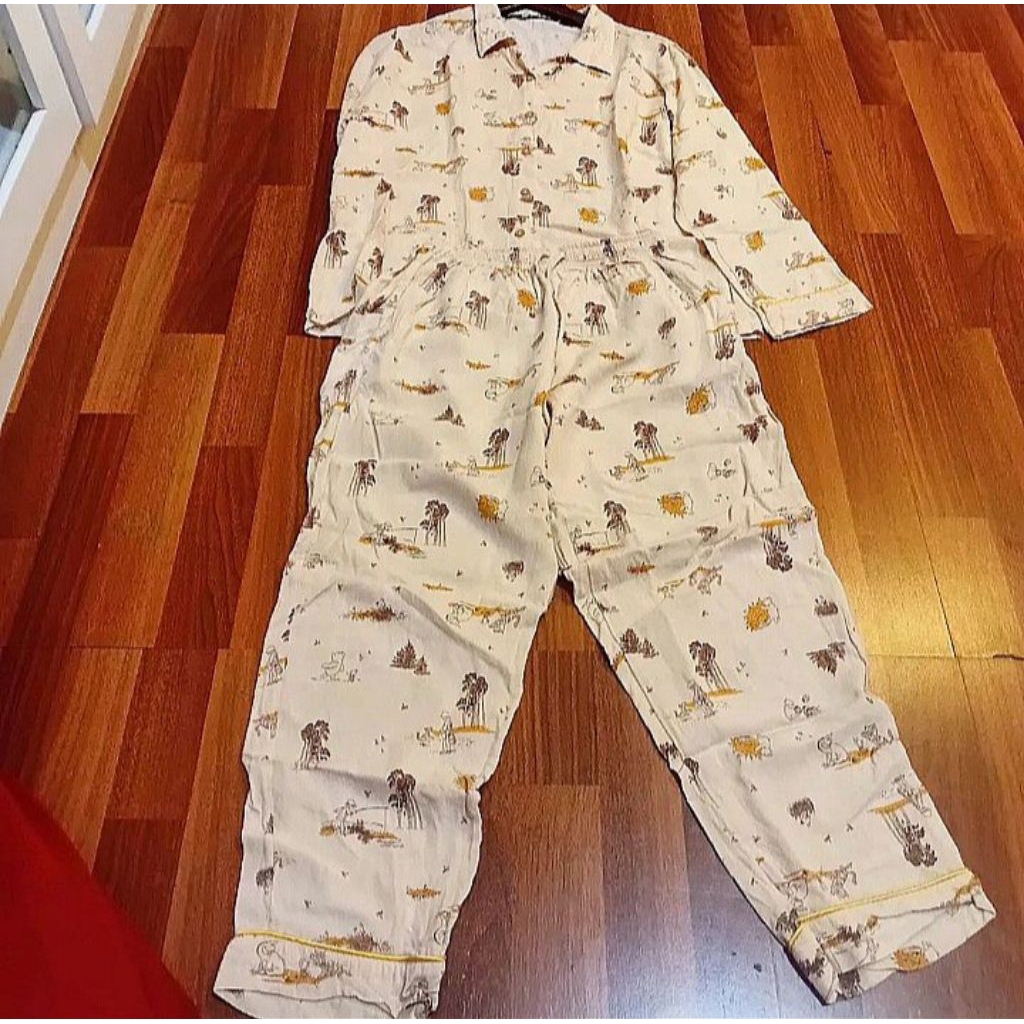 Set Piyama Uniqlo Original